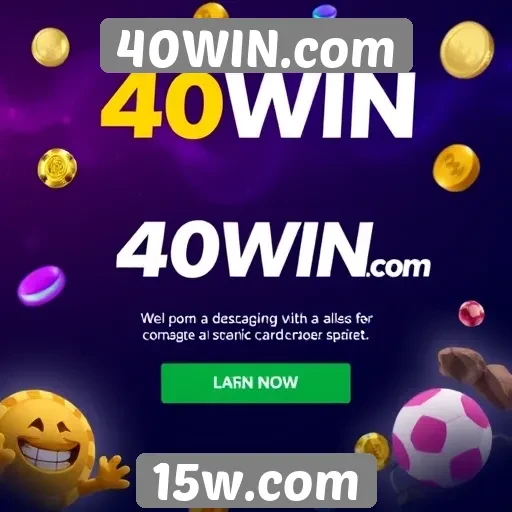 Benefícios de se inscrever no 40WIN.com