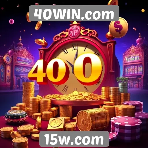 Jogos de cassino em 40WIN.com são populares entre usuários